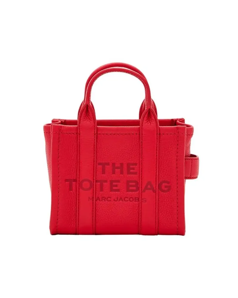 Marc Jacobs Totes The Mini Leather Tote Bag Rot