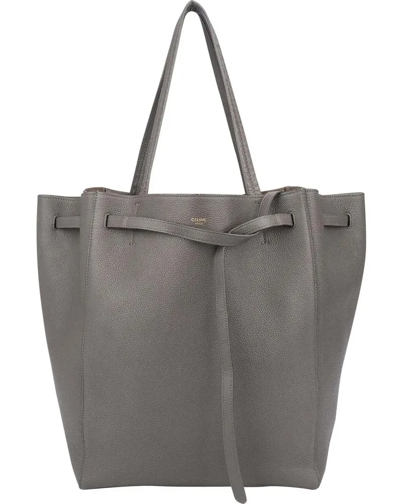 Celine Crossbody Bags  Grey Leather Phantom Handbag bunt Bunt