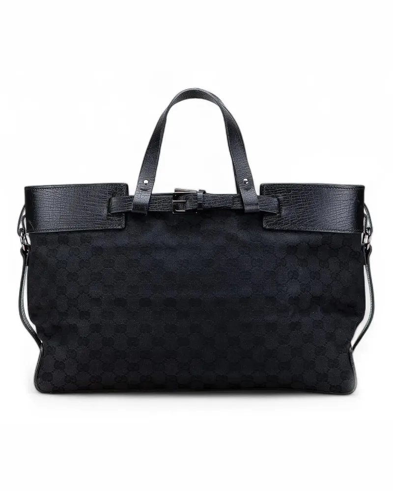 Gucci Shopper GG Canvas Tote schwarz Schwarz
