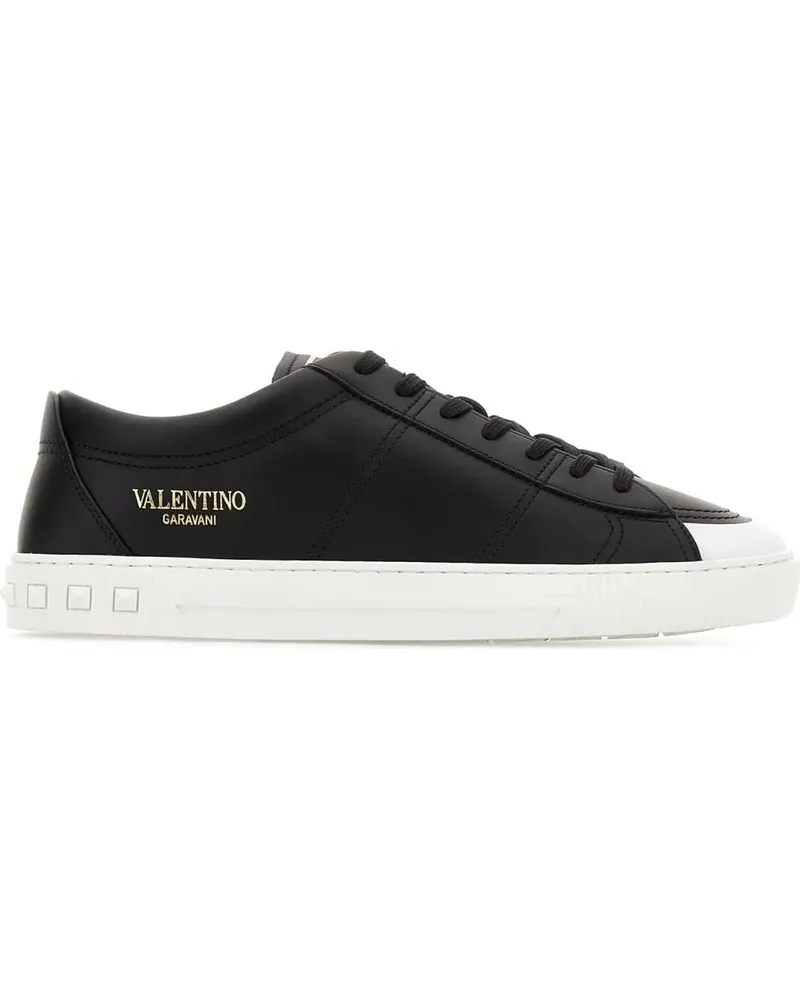 Valentino Garavani Low-Top Sneaker Leather Sneakers schwarz Schwarz
