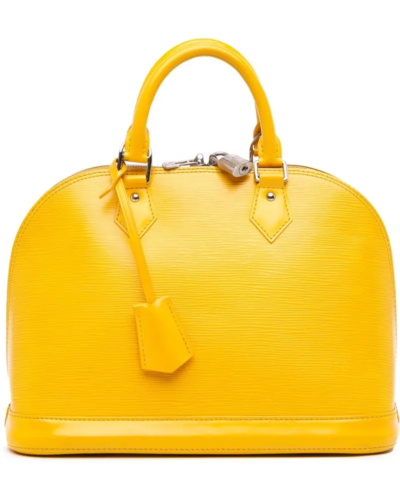 Louis Vuitton Crossbody Bags Epi Alma PM gelb Gelb