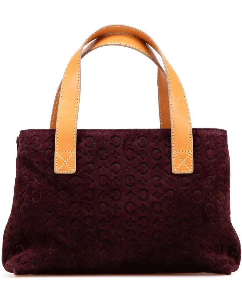 Celine Crossbody Bags C Macadam Suede Handbag rot Rot