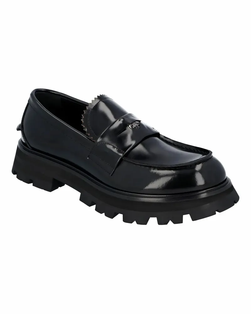 Alexander McQueen Sandalen Wander Loafers schwarz Schwarz