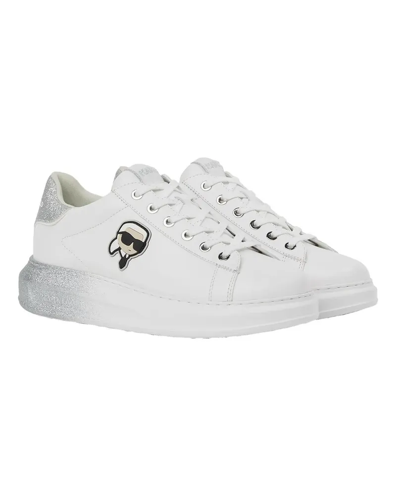 Karl Lagerfeld Low-Top Sneaker Ikon NFT Kapri Ombre Sneakers weiß Weiß