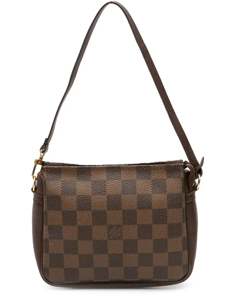 Louis Vuitton Crossbody Bags Damier Ebene Trousse Pochette braun Braun