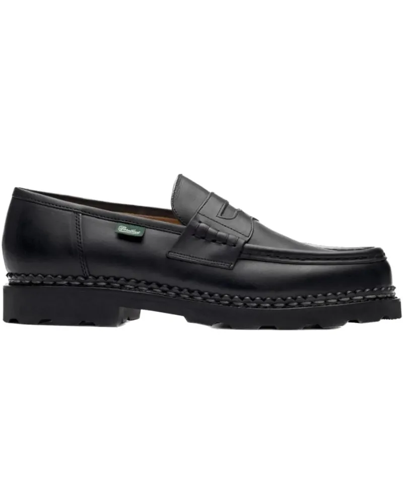 Paraboot Loafer Flat Shoes Black schwarz Schwarz