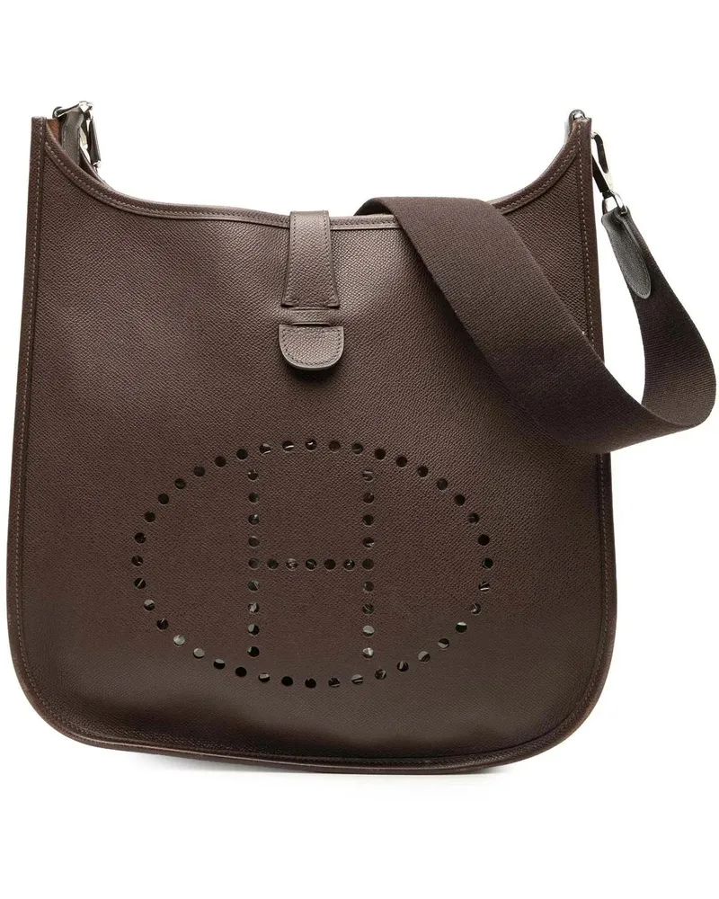 Hermès Hobo Bags Epsom Evelyne II GM braun Braun
