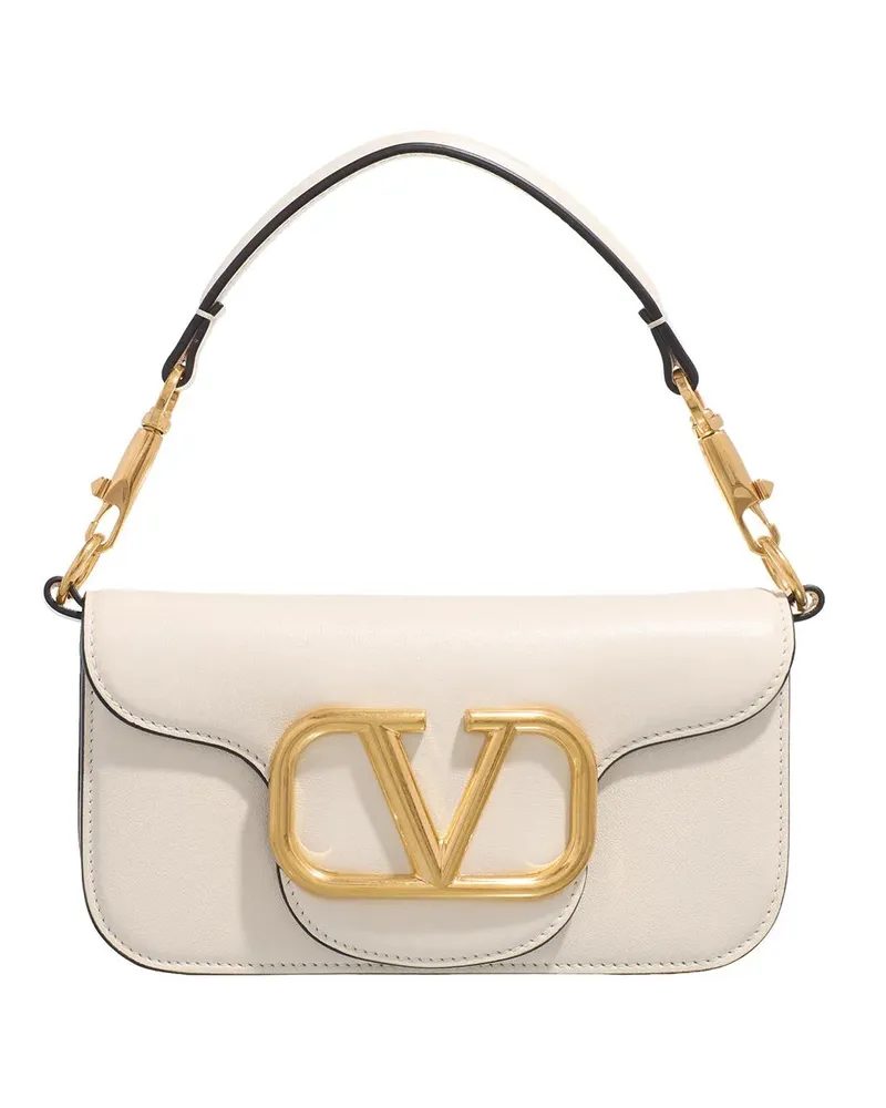 Valentino Garavani Crossbody Bags Locò Shoulder Bag creme Creme