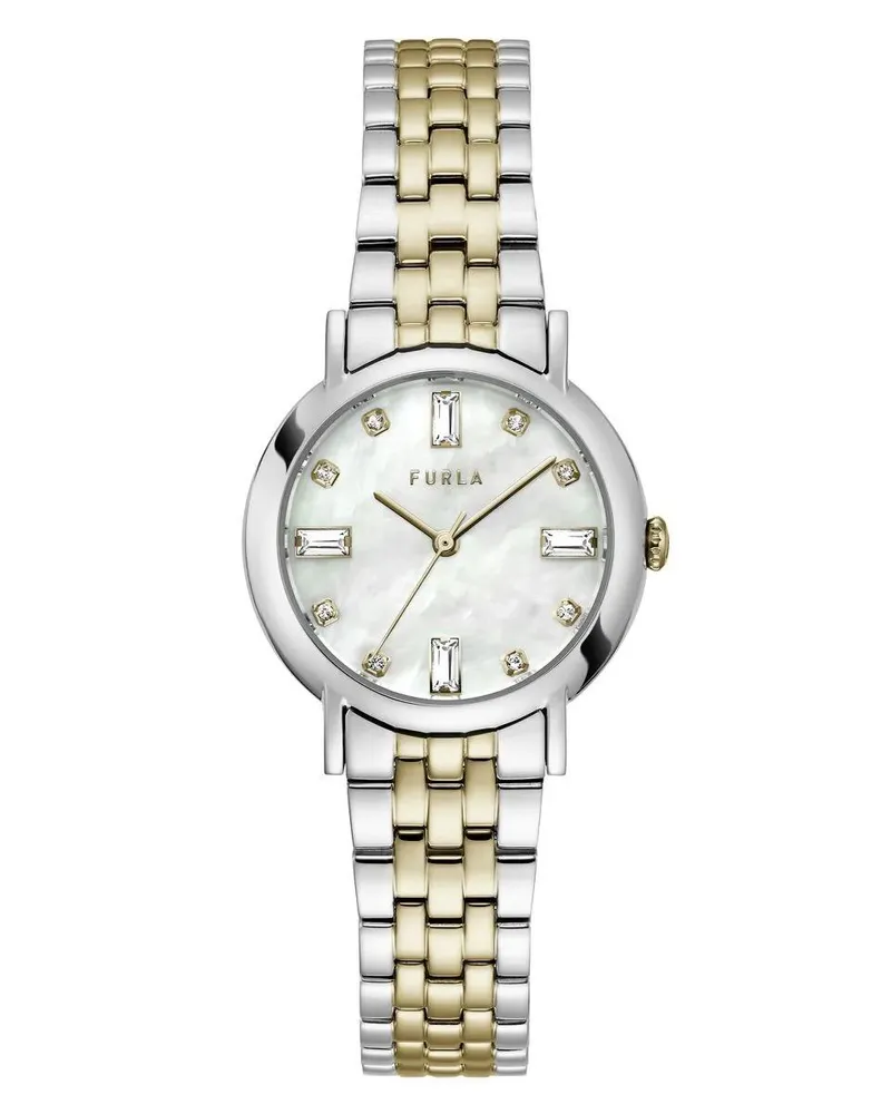 Furla Uhr Quarz-Analoguhr  Easy Shape gold Gold
