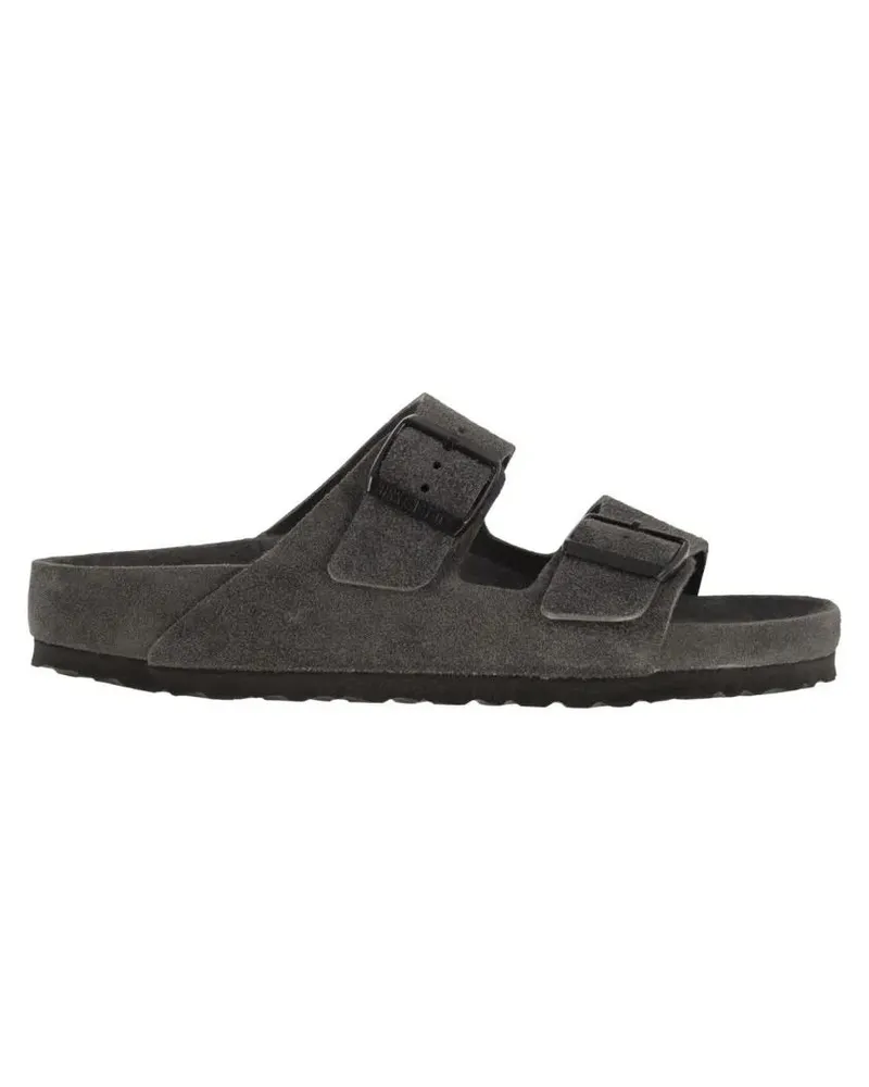 Birkenstock Sandalen Arizona Exquisite - Slipper With Double Buckle schwarz Schwarz