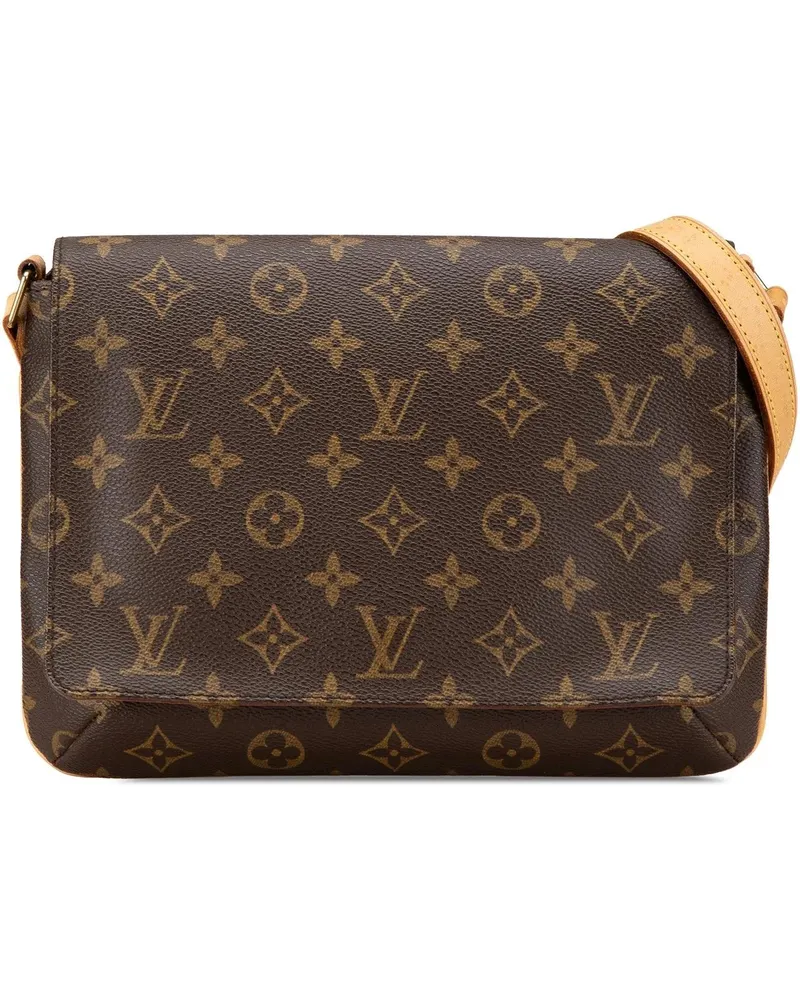 Louis Vuitton Hobo Bags Monogram Musette Tango Short Strap braun Braun