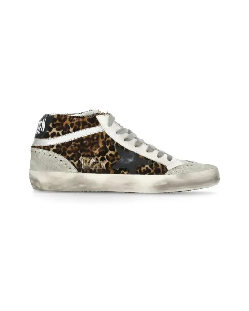Golden Goose Low-Top Sneaker Mid Star Sneakers bunt Bunt