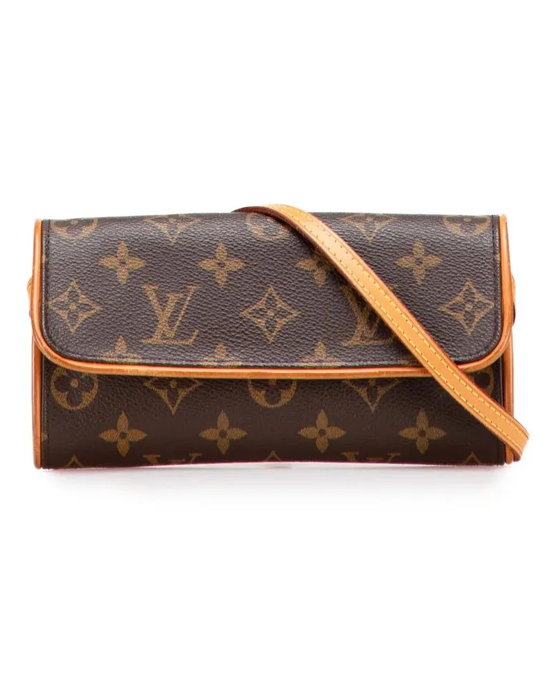Louis Vuitton Hobo Bags Monogram Pochette Twin PM braun Braun