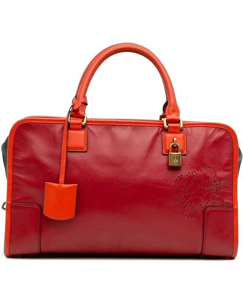 Loewe Crossbody Bags Tricolor Leather Amazona 36 rot Rot