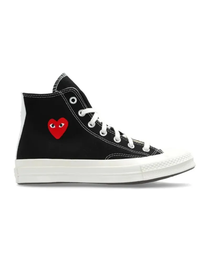 Comme des Garçons Low-Top Sneaker  Play X Converse Chuck 70 Hi Snea schwarz Schwarz