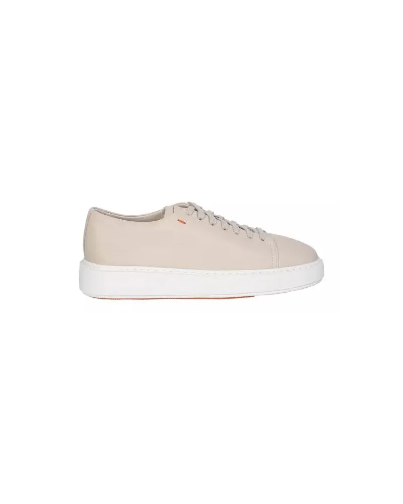 Santoni Low-Top Sneaker Women?s leather sneaker weiß Weiß