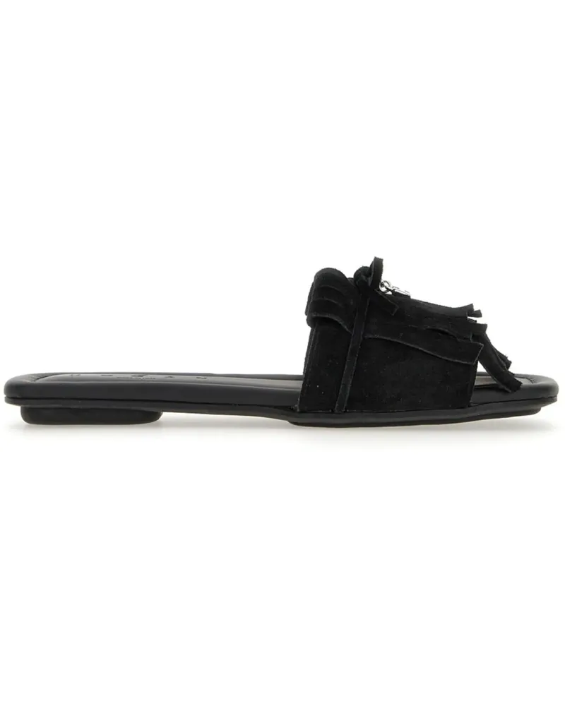 Hogan Sandalen Sandals Black schwarz Schwarz
