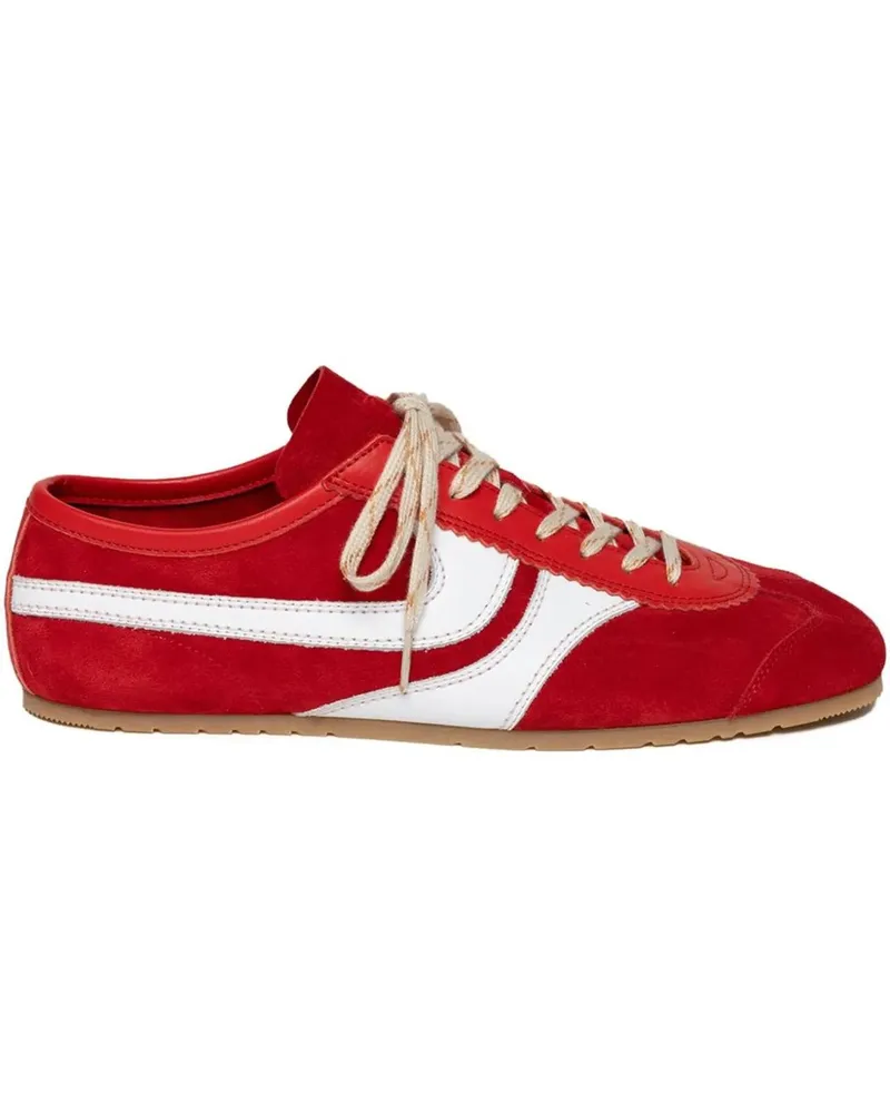 Dries van Noten Low-Top Sneaker Sneakers Red rot Rot