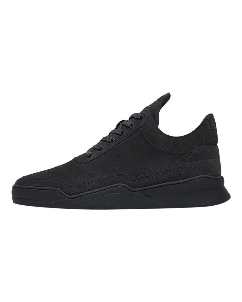 Filling Pieces Low-Top Sneaker Low Top Ghost Suede Dark Grey grau Grau