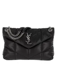 Saint Laurent Crossbody Bags LouLou Monogramme Shoulder Bag S Leather Schwarz