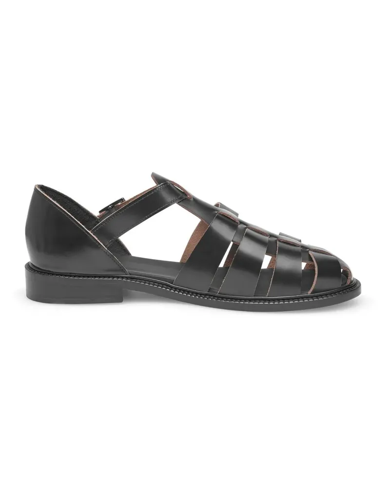 Henry Stevens Sandalen Sandale Wallace FSI schwarz Schwarz