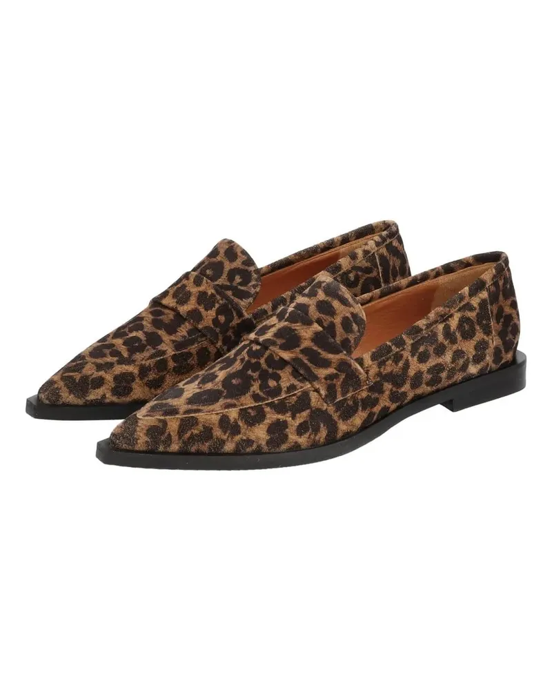 Thea Mika Slipper & Pantoletten Mokassins braun Braun