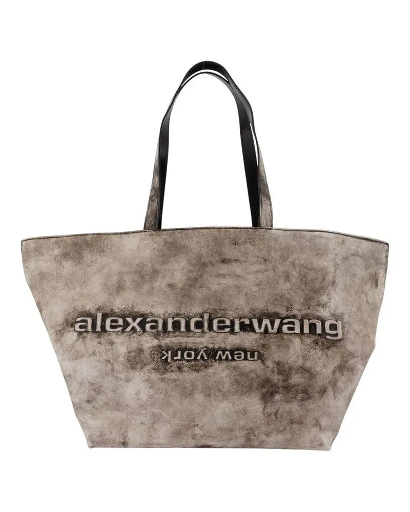 Alexander Wang Shopper & Totes Punch Shopper Bag - Leather - Grey grau Grau