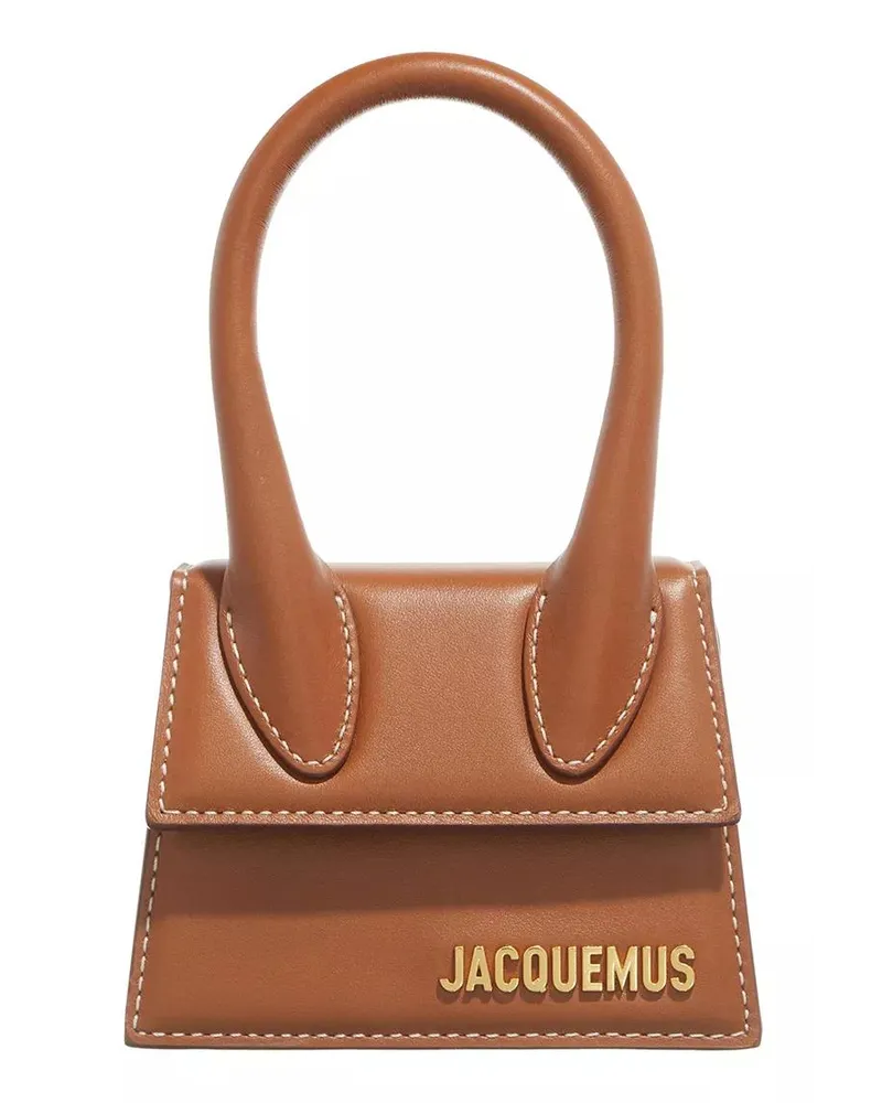 Jacquemus Tote Le Chiquito Top Handle Bag Leather Braun