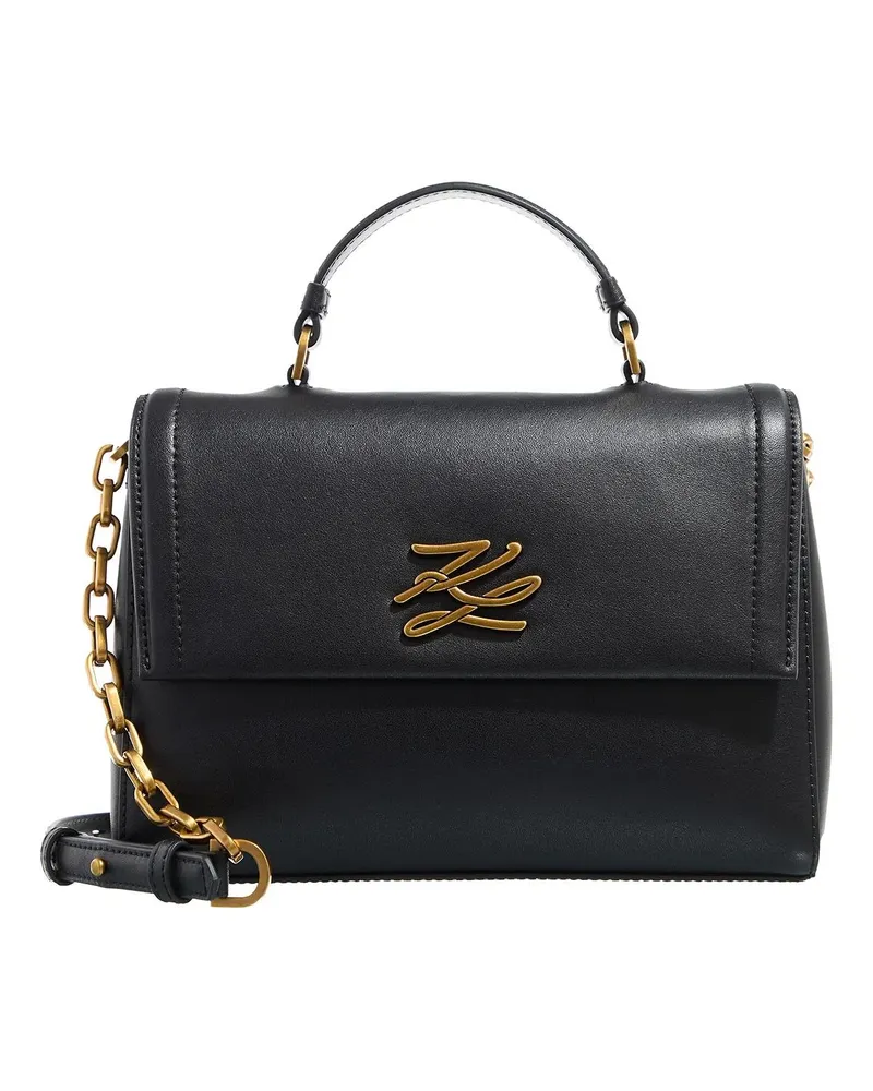 Karl Lagerfeld Crossbody Bags K/Autograph Top Handle Cb schwarz Schwarz