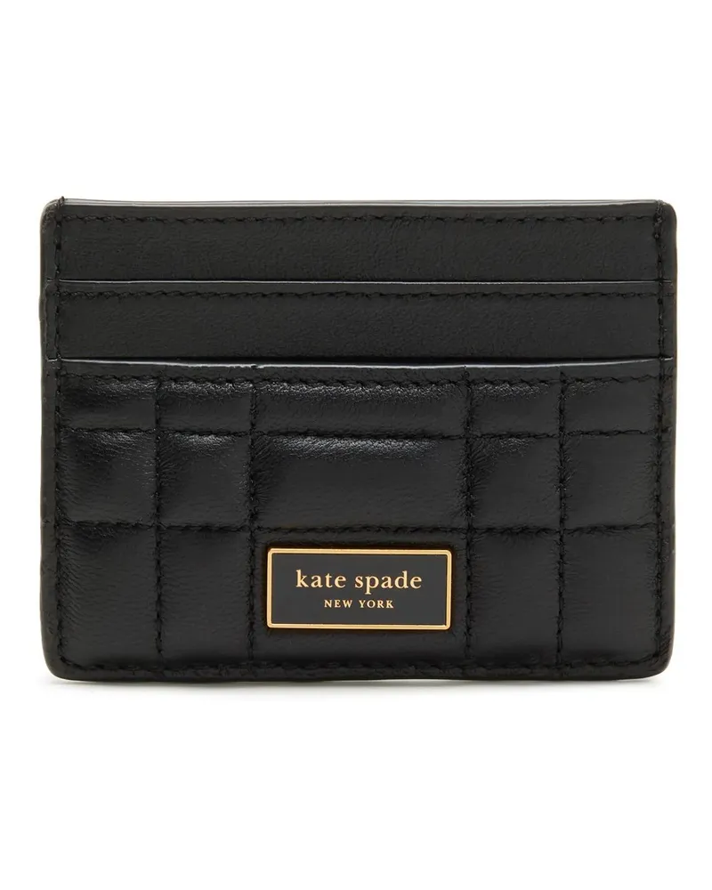 Kate Spade Portemonnaie Evelyn Kartenhalter schwarz Schwarz