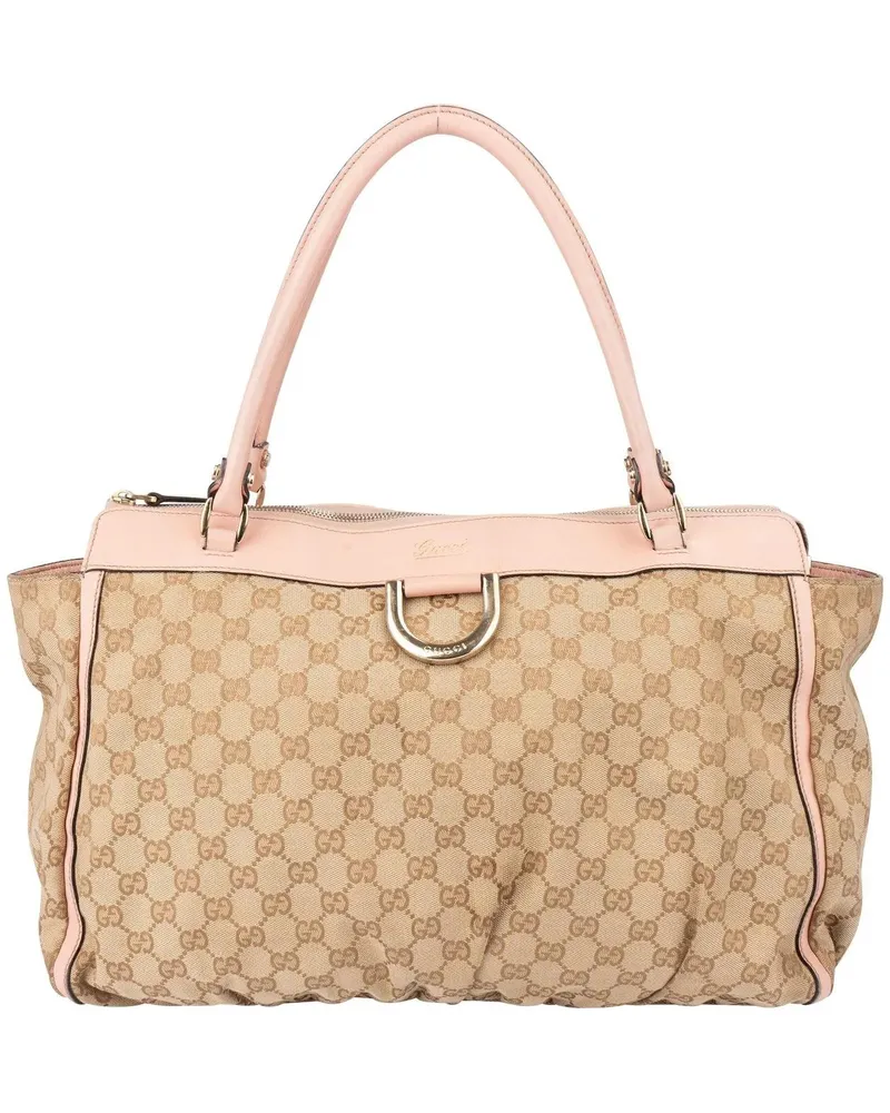 Gucci Crossbody Bags  GG Monogram Abbey Handbag beige Beige