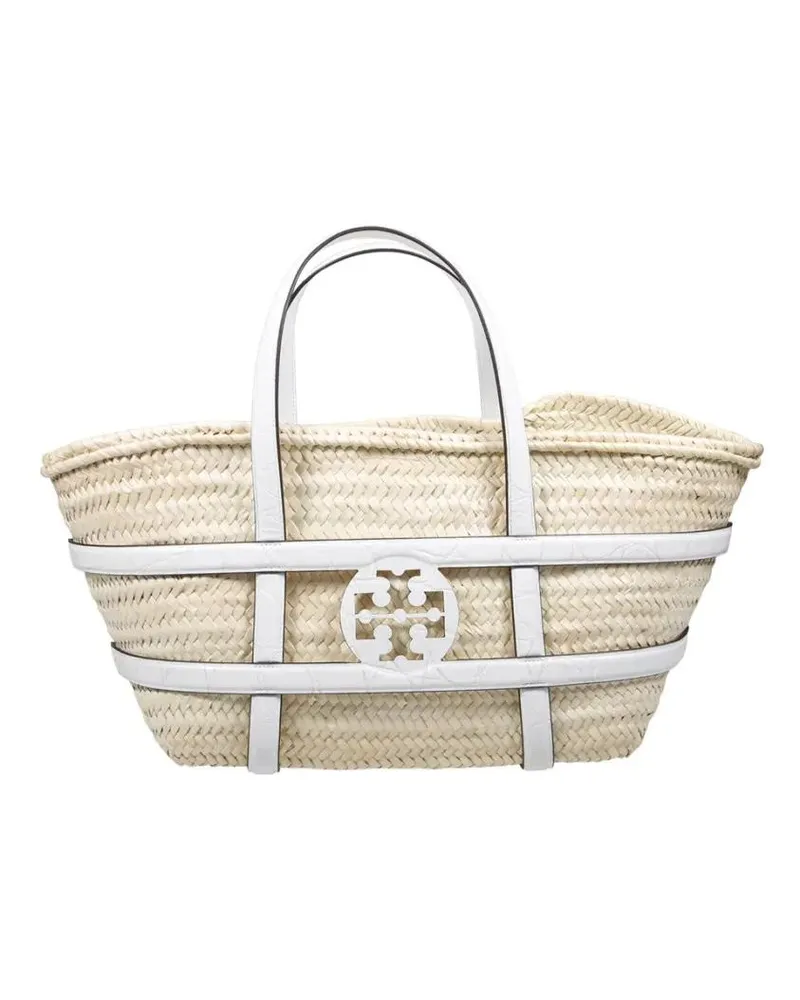 Tory Burch Shopper & Totes Ella Straw Basket Bag beige Beige