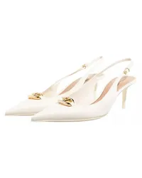 Valentino Garavani Pumps & High Heels Sling Back VLogo Moon Creme