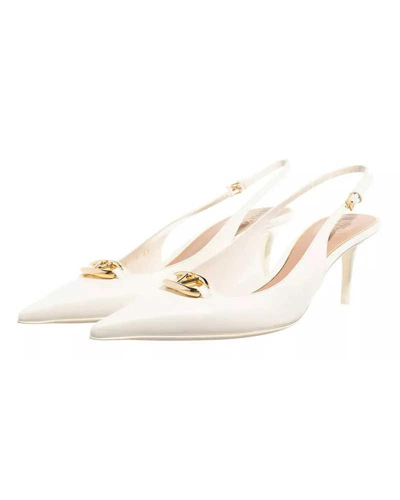 Valentino Garavani Pumps & High Heels Sling Back VLogo Moon Creme