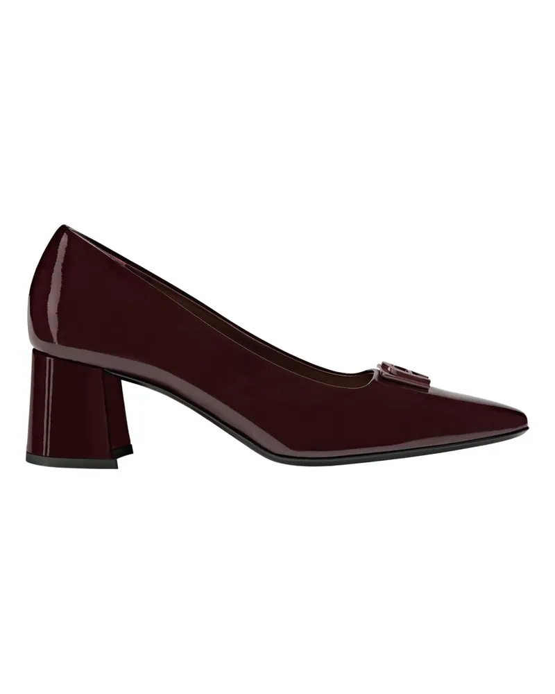 Aigner Hohe Schuhe block heel pumps MARYLIN 1B rot Rot