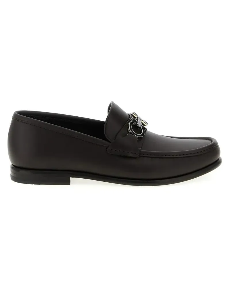Ferragamo Loafer 'Avril' Loafers schwarz Schwarz