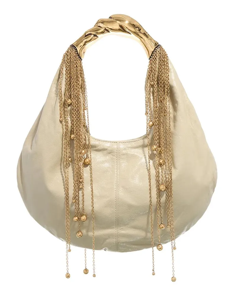 Chloé Hobo Bags Twisted Shell Tote Bag grün Grün