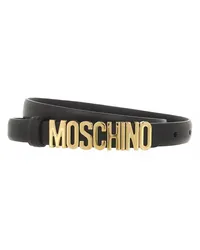 Moschino Gürtel Belt Schwarz