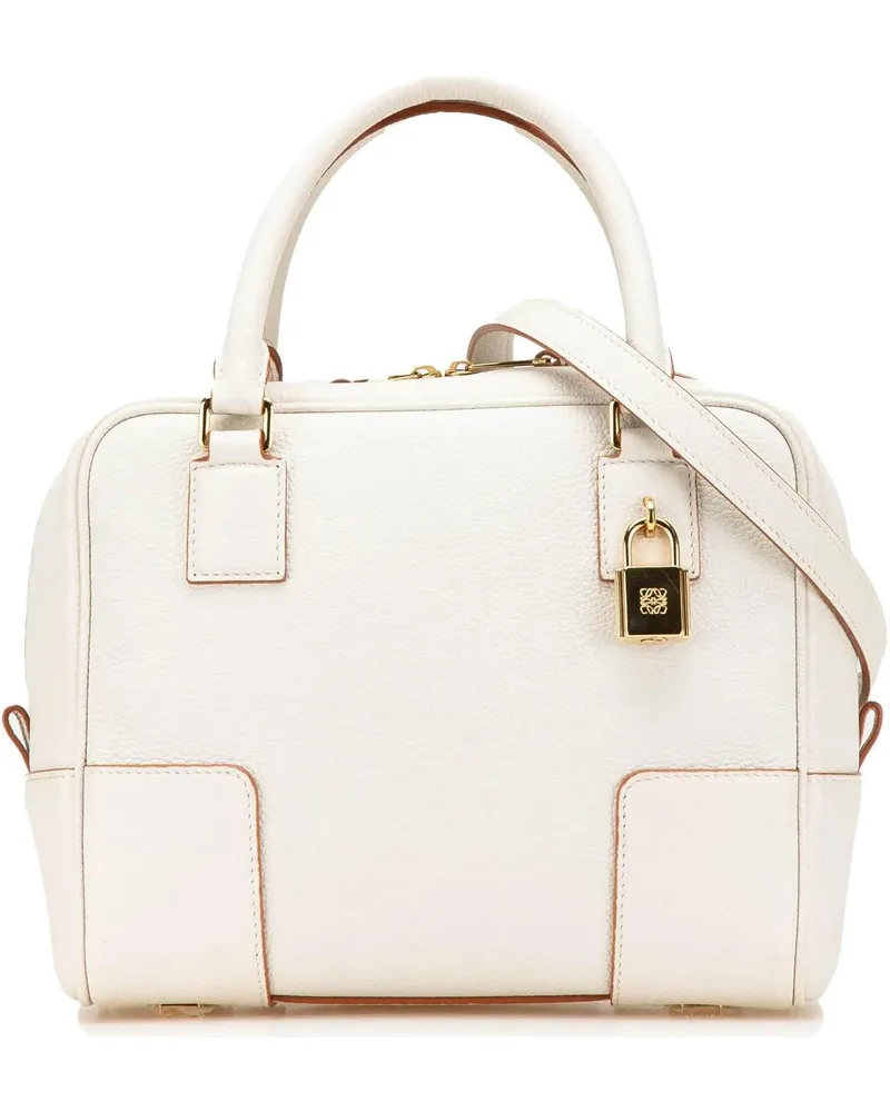 Loewe Hobo Bags 2021-2024 Leather Amazona Square 19 weiß Weiß