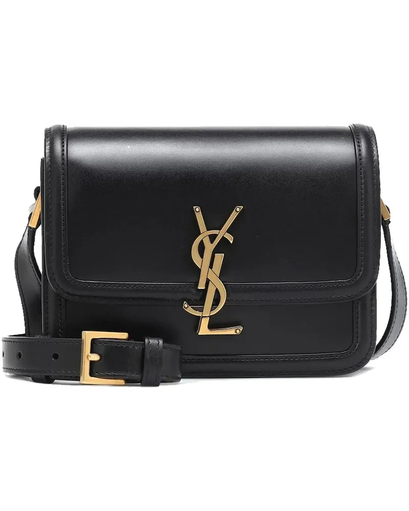 Saint Laurent Crossbody Bags  Solferino Small Shoulder Bag schwarz Schwarz