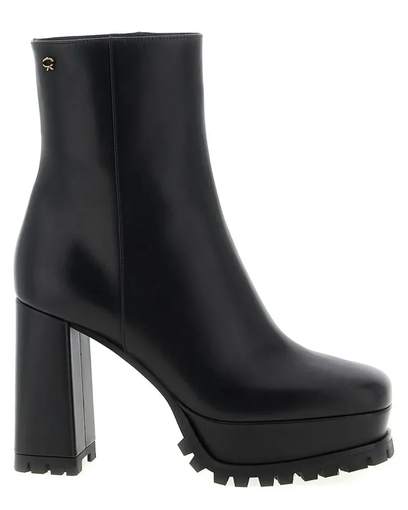 Gianvito Rossi Stiefel Harlem Ankle Boots schwarz Schwarz