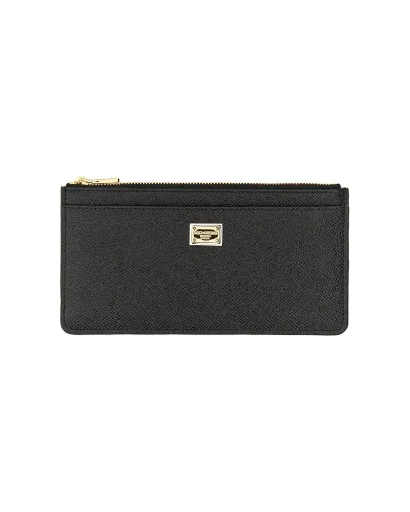 Dolce & Gabbana Portemonnaie Large Card Holder schwarz Schwarz