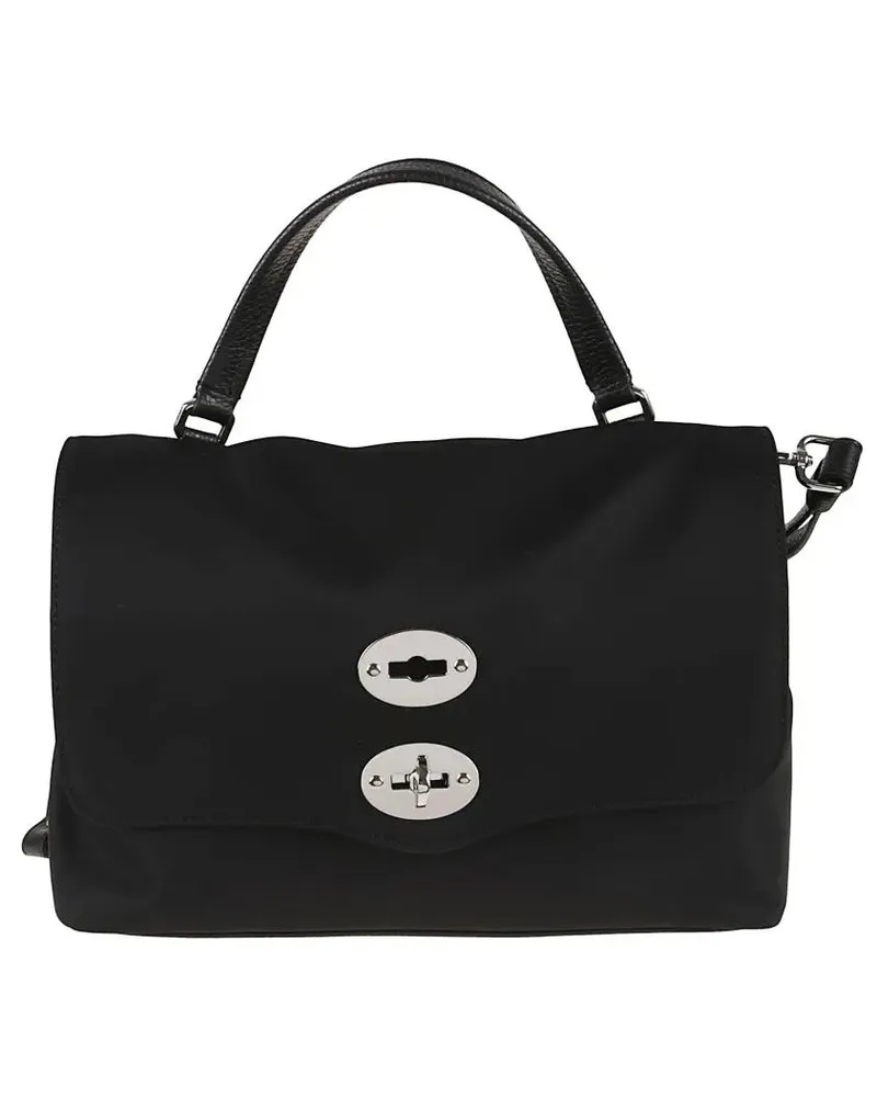 Zanellato Hobo Bags Shoulder Bag In Premium Calf Leather schwarz Schwarz