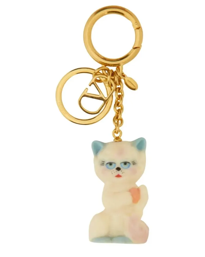 Valentino Garavani Schlüssel- & Taschenanhänger Le Chat De La Maison" Keychain 