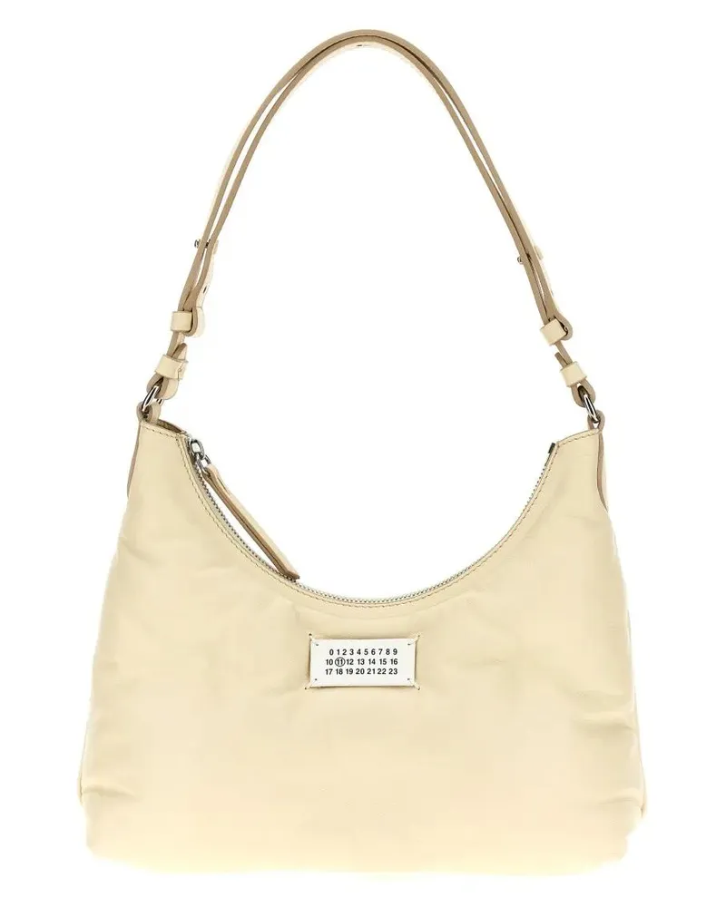 Maison Margiela Hobo Bags 'Glam Slam Hobo Small' Shoulder Bag beige Beige