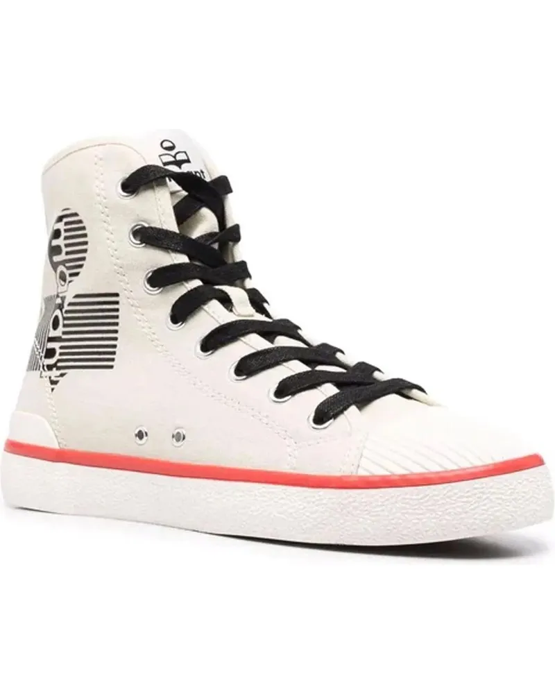 Isabel Marant Low-Top Sneaker  Logo Canvas Sneakers beige Beige