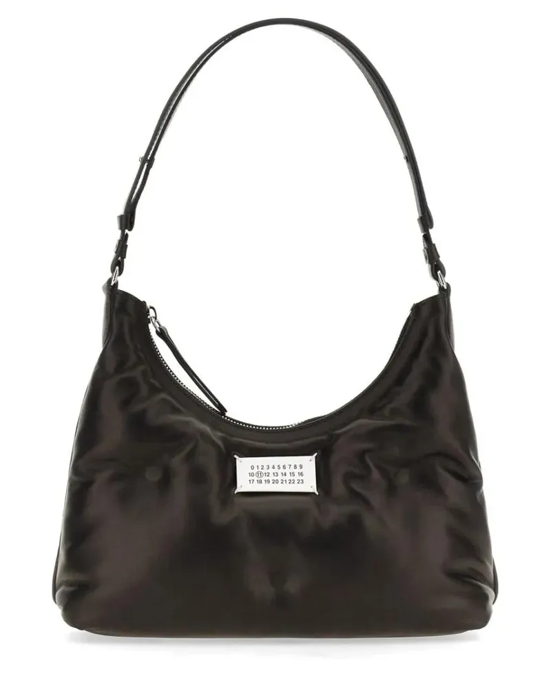 Maison Margiela Hobo Bags Glam Slam Small Hobo Bag schwarz Schwarz