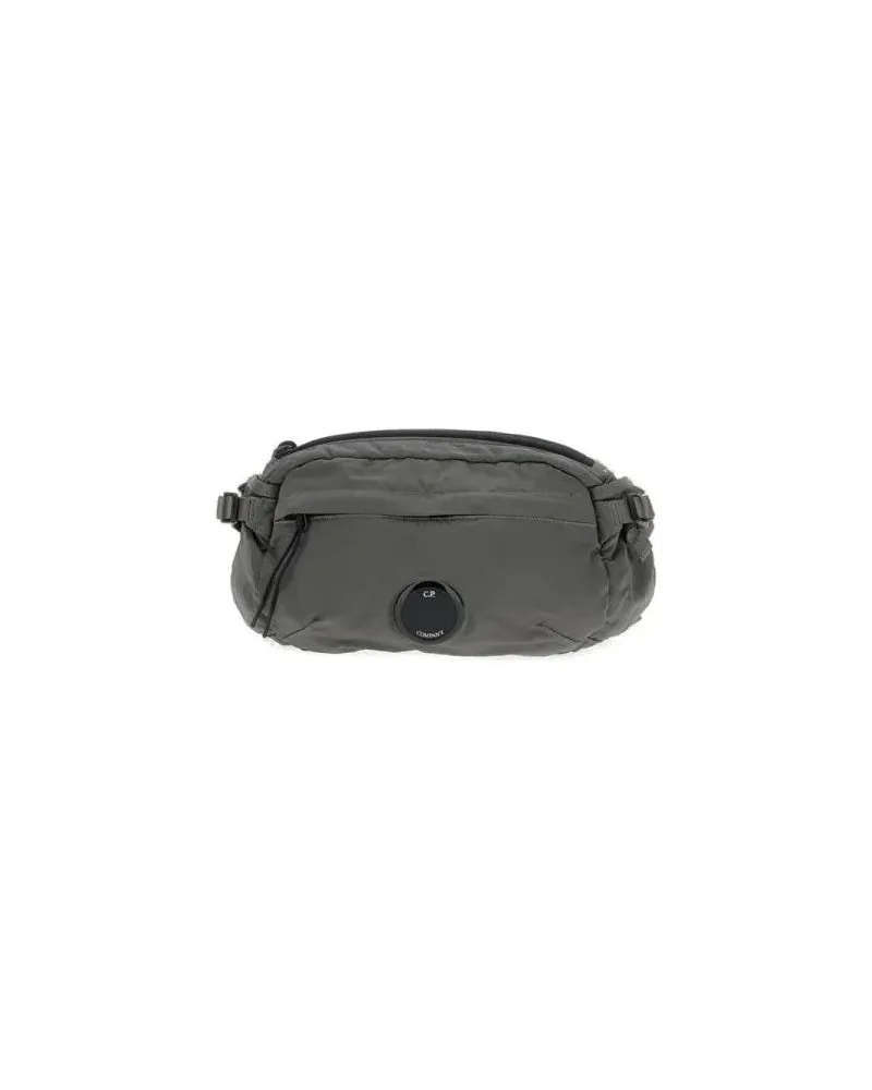 C.P. Company Bauchtaschen Belt Bag With Front Lens Logo grau Grau
