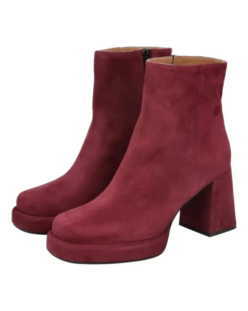 Thea Mika Stiefeletten Plateau-Stiefeletten rot Rot