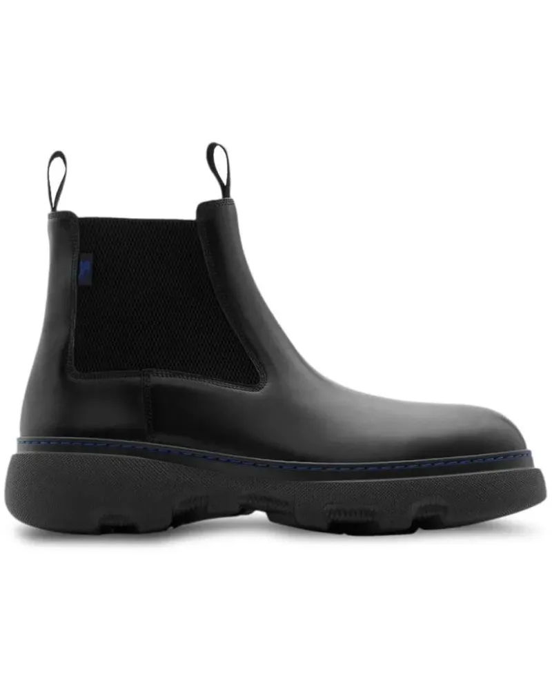 Burberry Stiefel Modern Boots With Sole And Contrasting Sti schwarz Schwarz